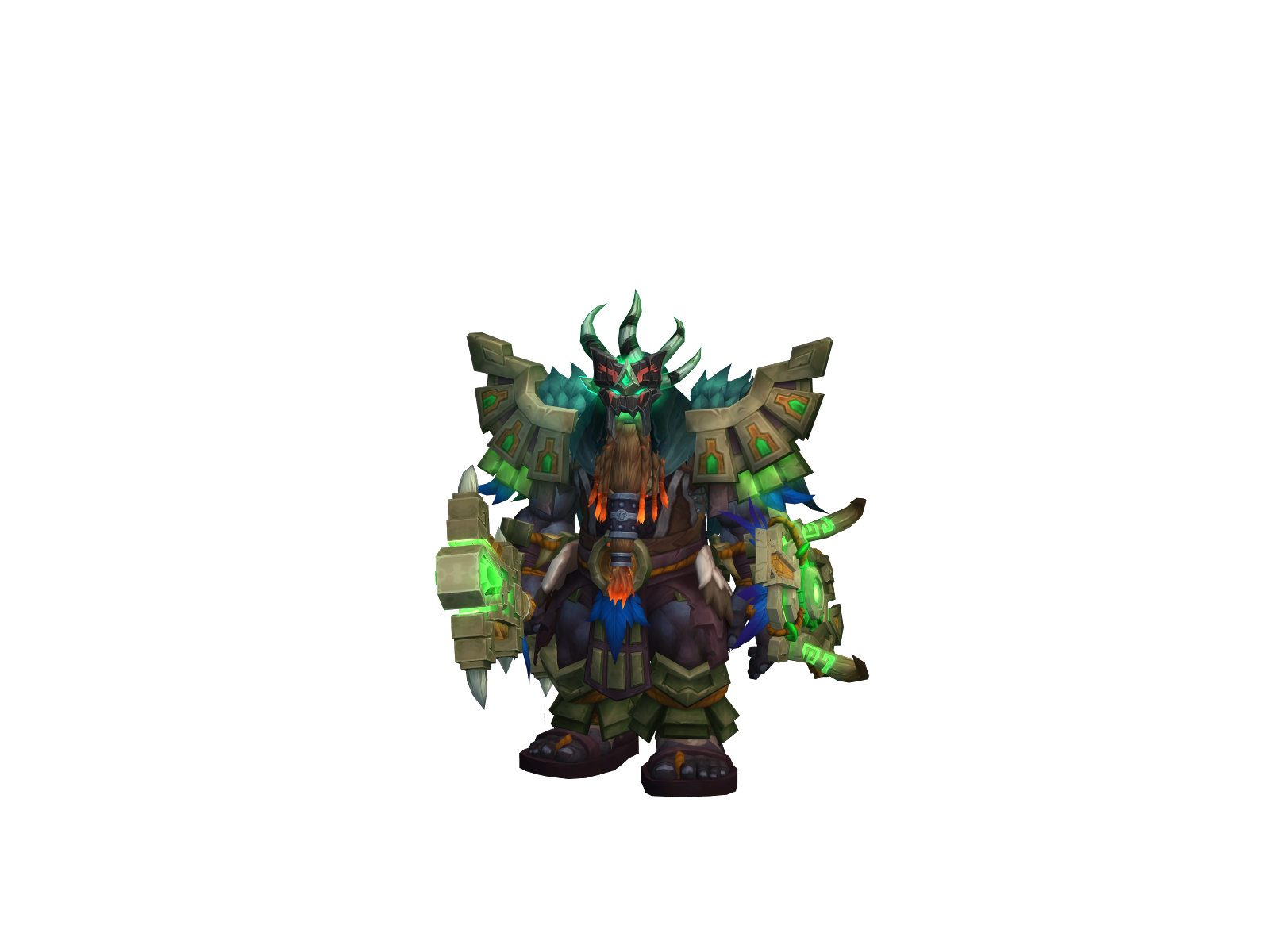 Ironheal 3D character render