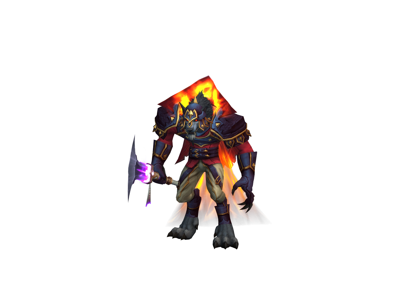 Bigbadwulf 3D character render