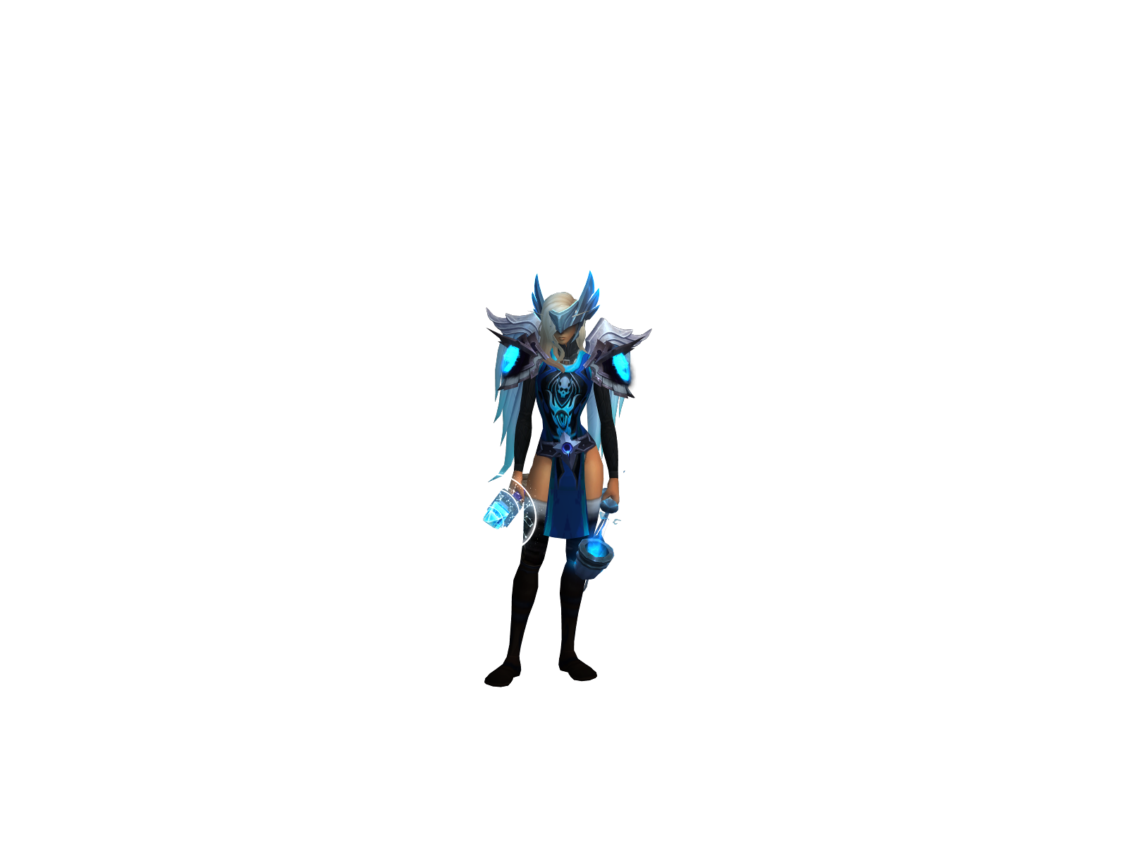 Valkyrie 3D character render