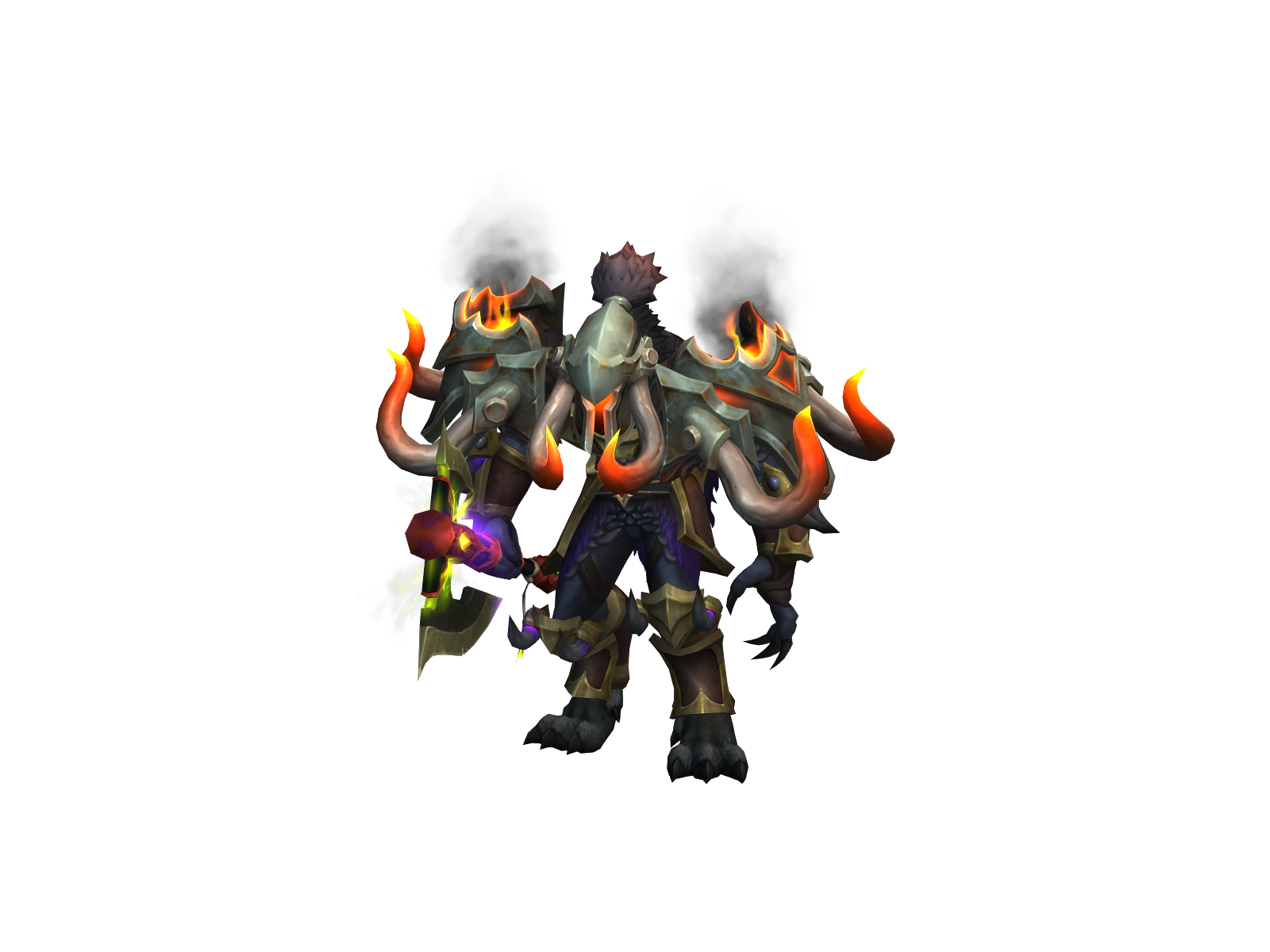 Shuruk 3D character render