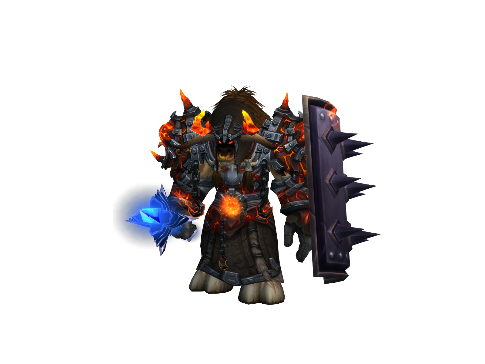 Lavac 3D character render