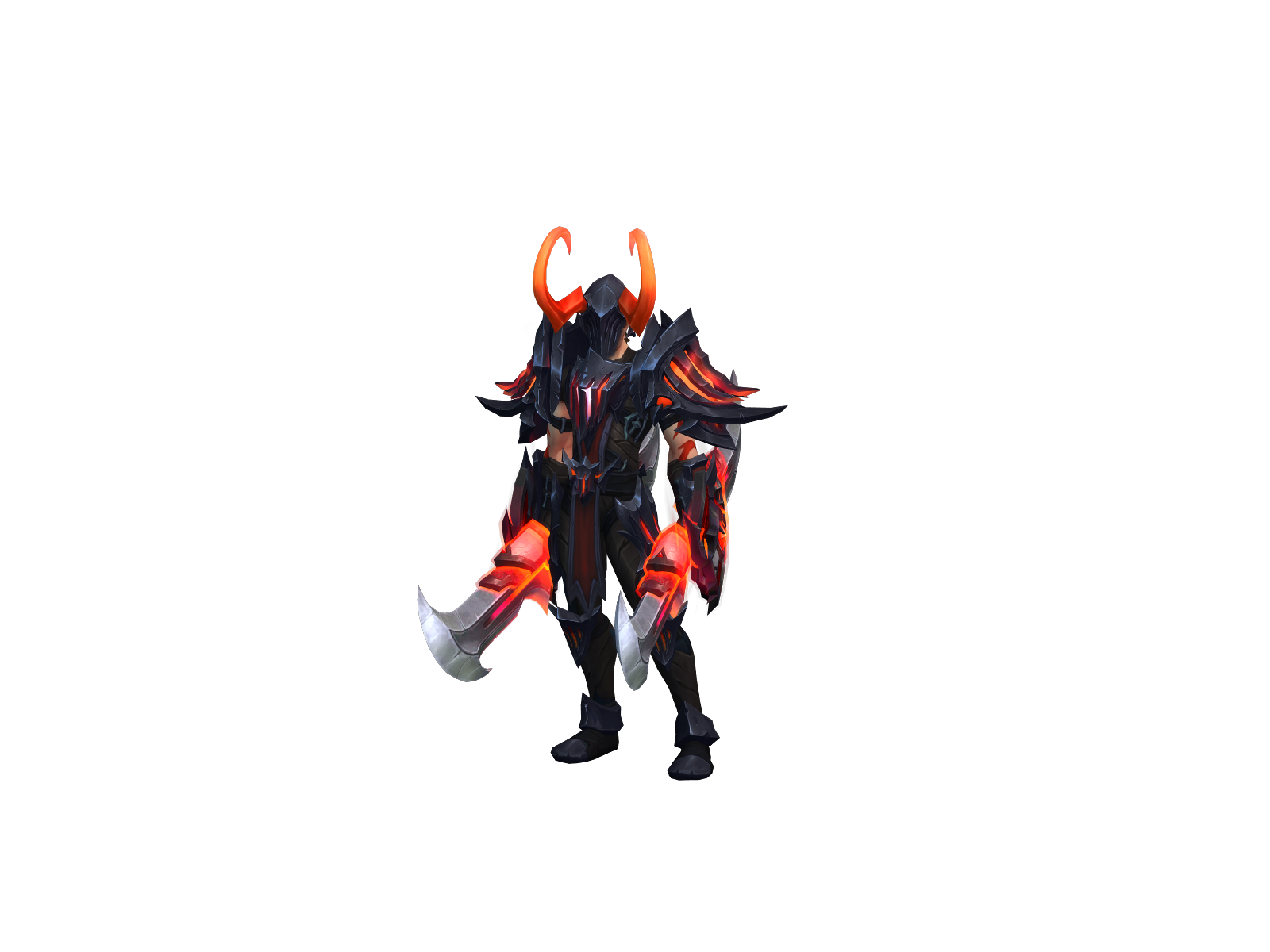 Decursed 3D character render