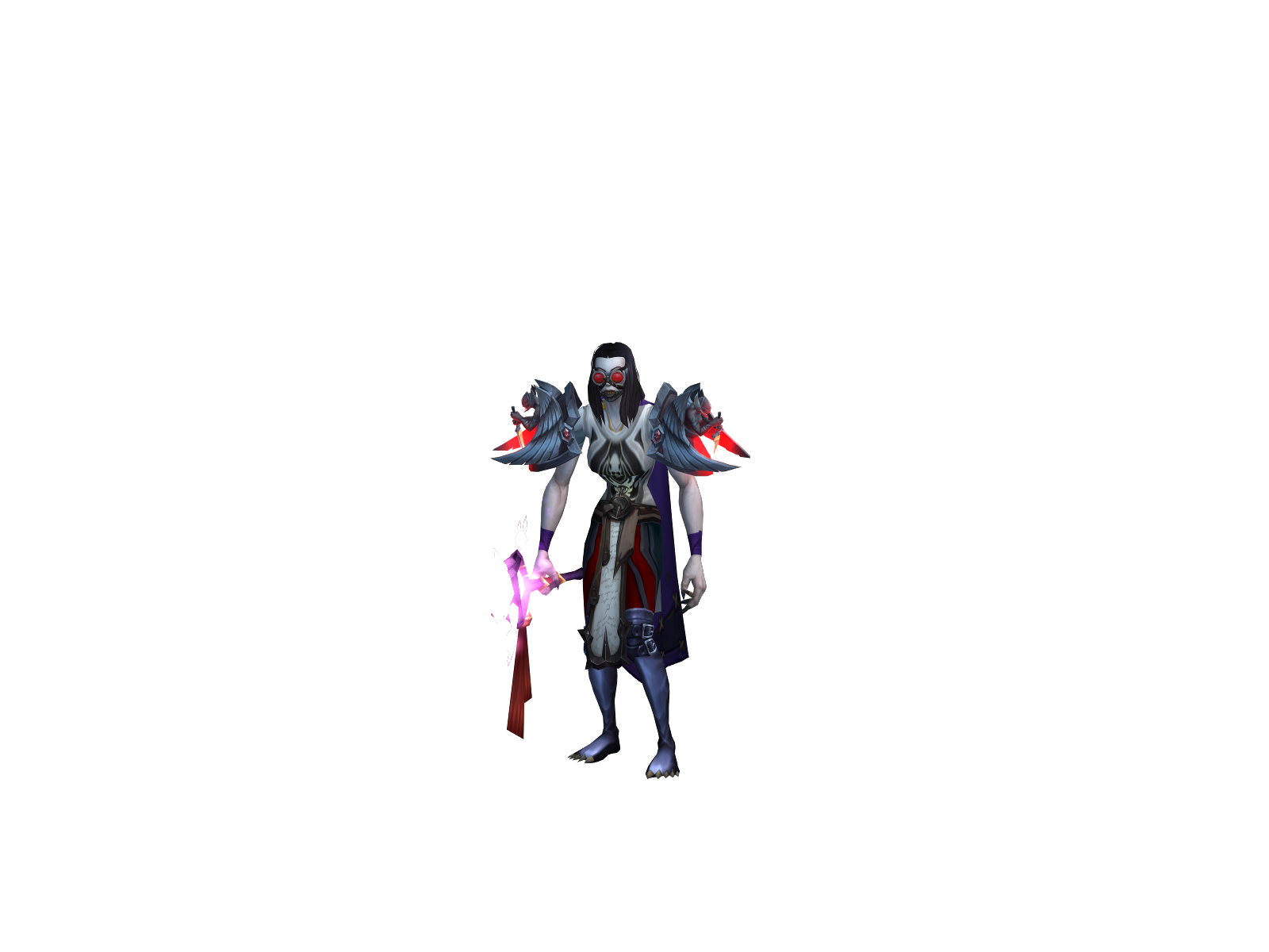 Babbs 3D character render