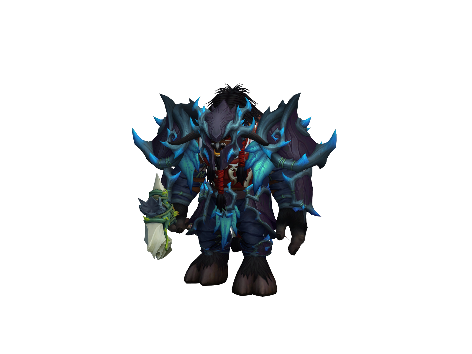 Bulldozen 3D character render