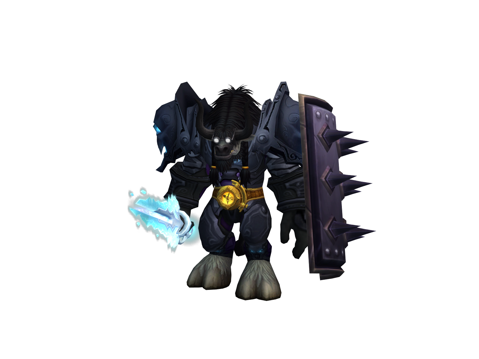 Crul 3D character render