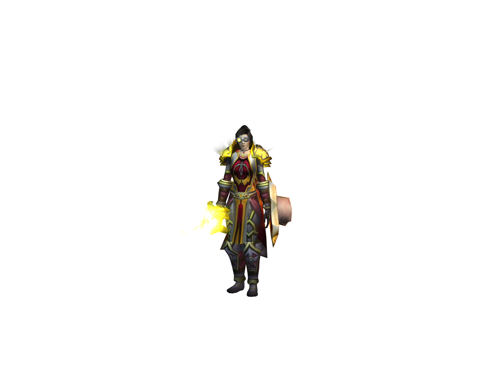 Visorshark 3D character render