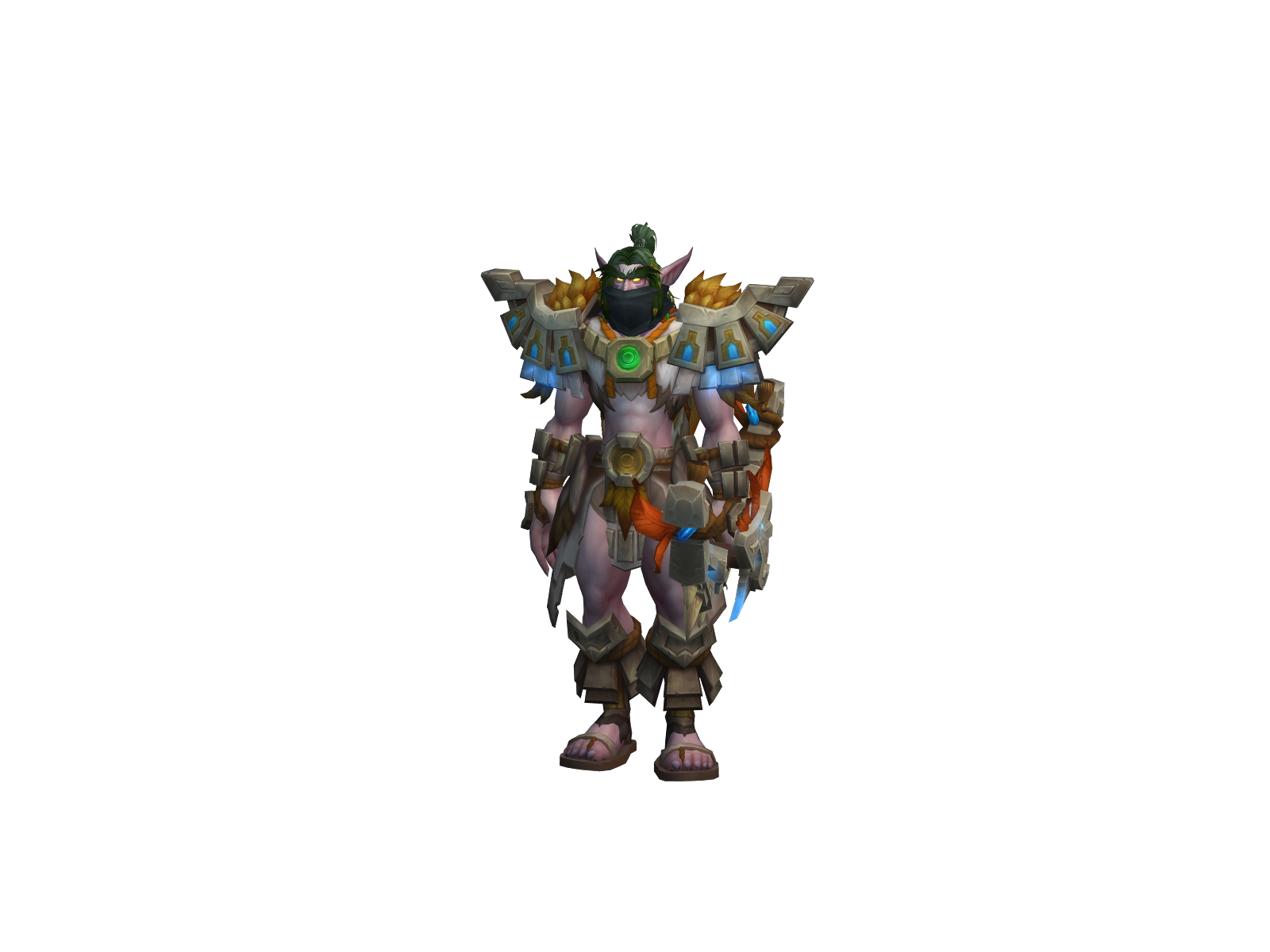 Lghtoftwrld 3D character render