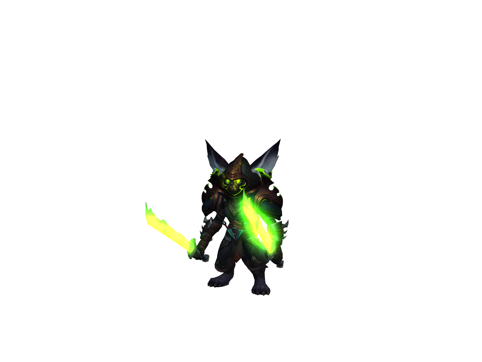 Ghostfurr 3D character render