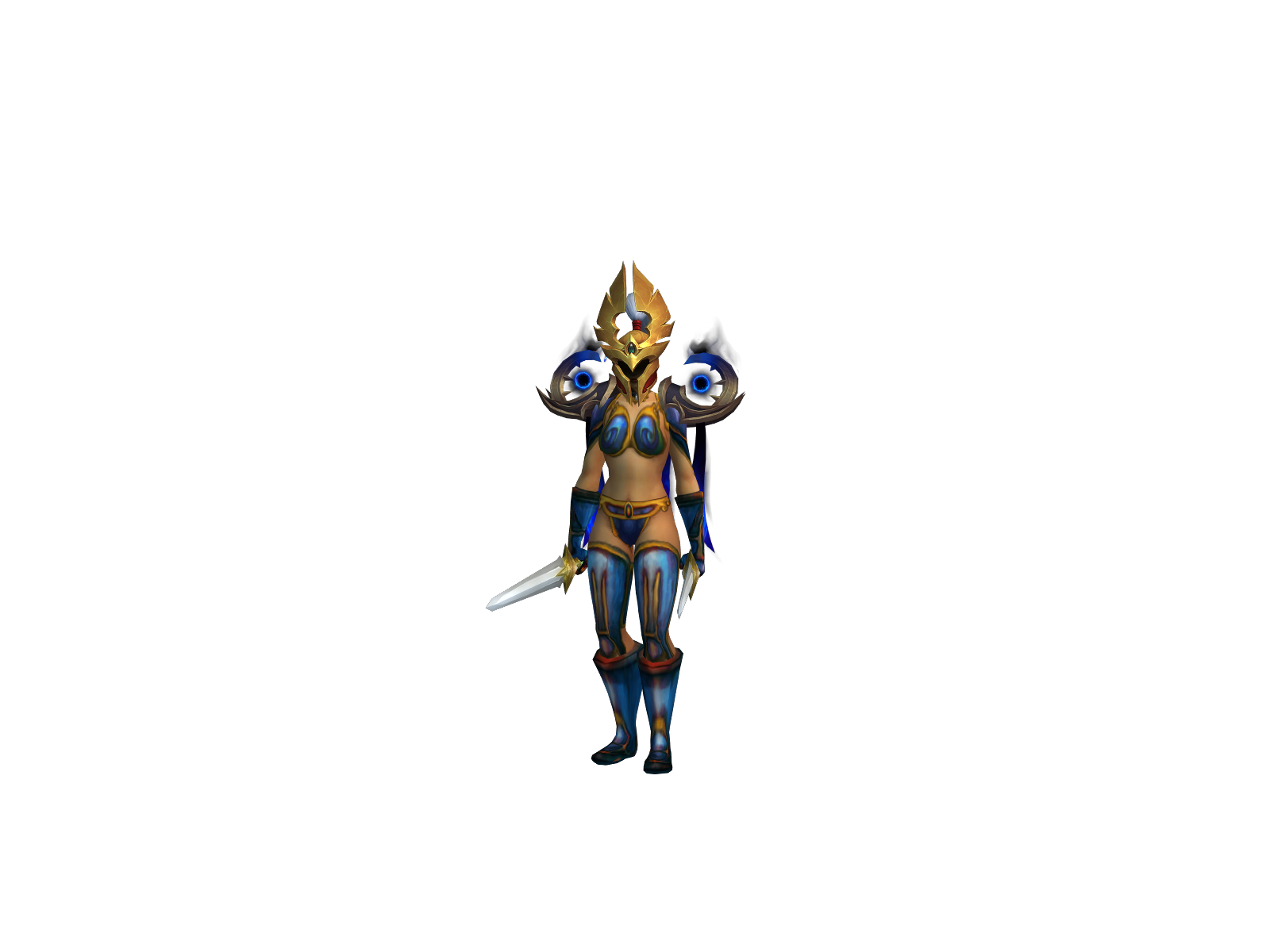 Daisha 3D character render
