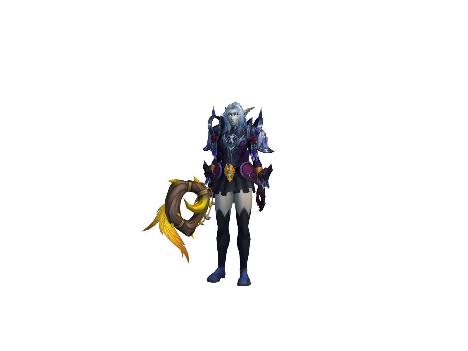 Yekteniya character render