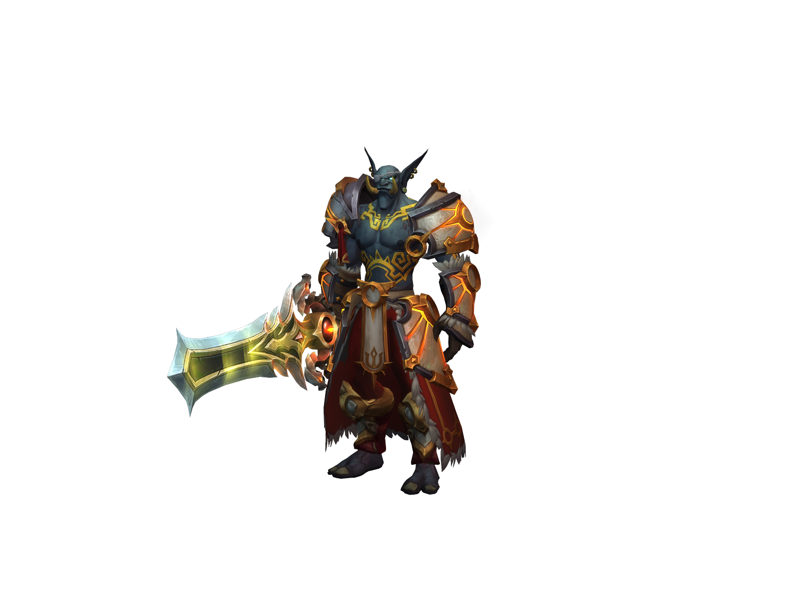 Kalujek 3D character render