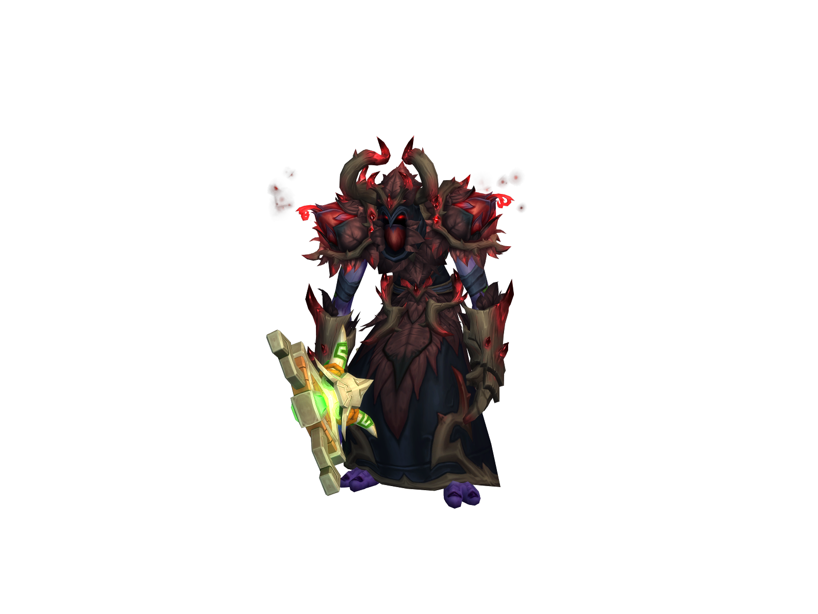 Rtrees 3D character render