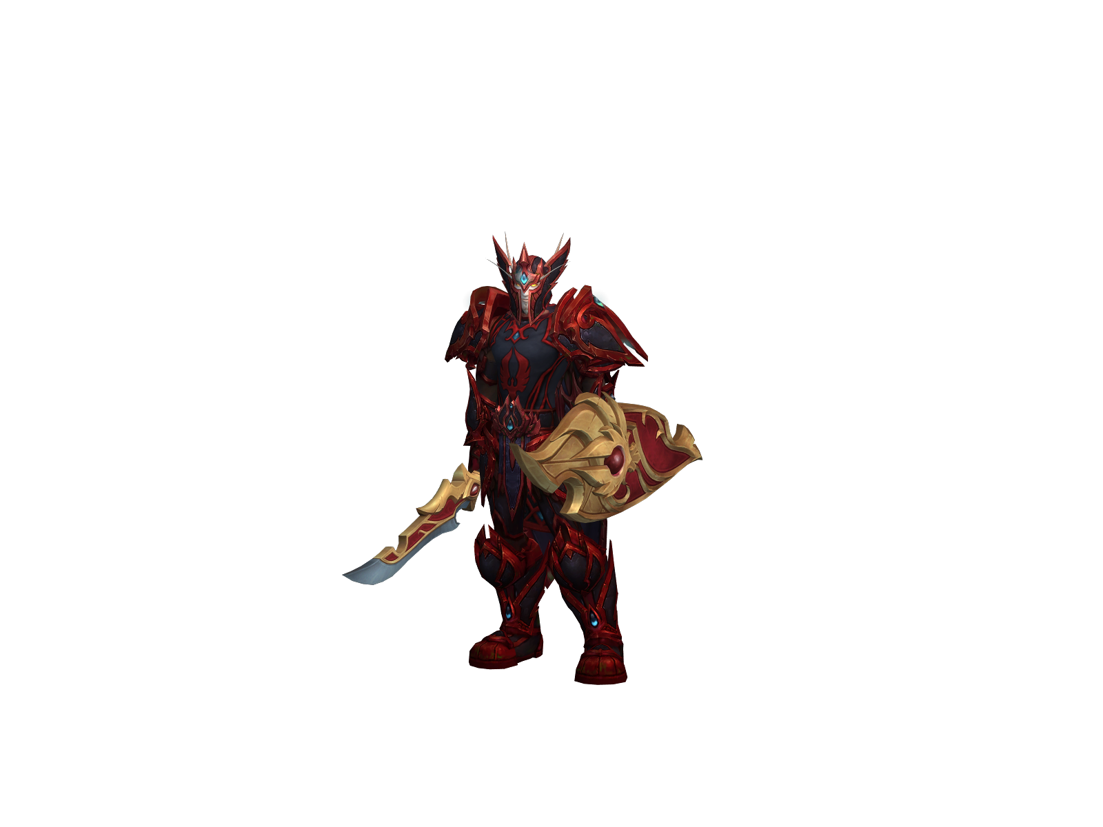 Thænes 3D character render