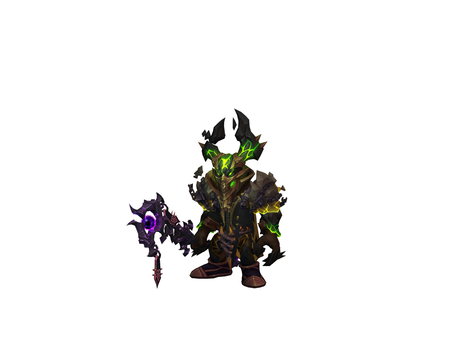Ohmatey 3D character render