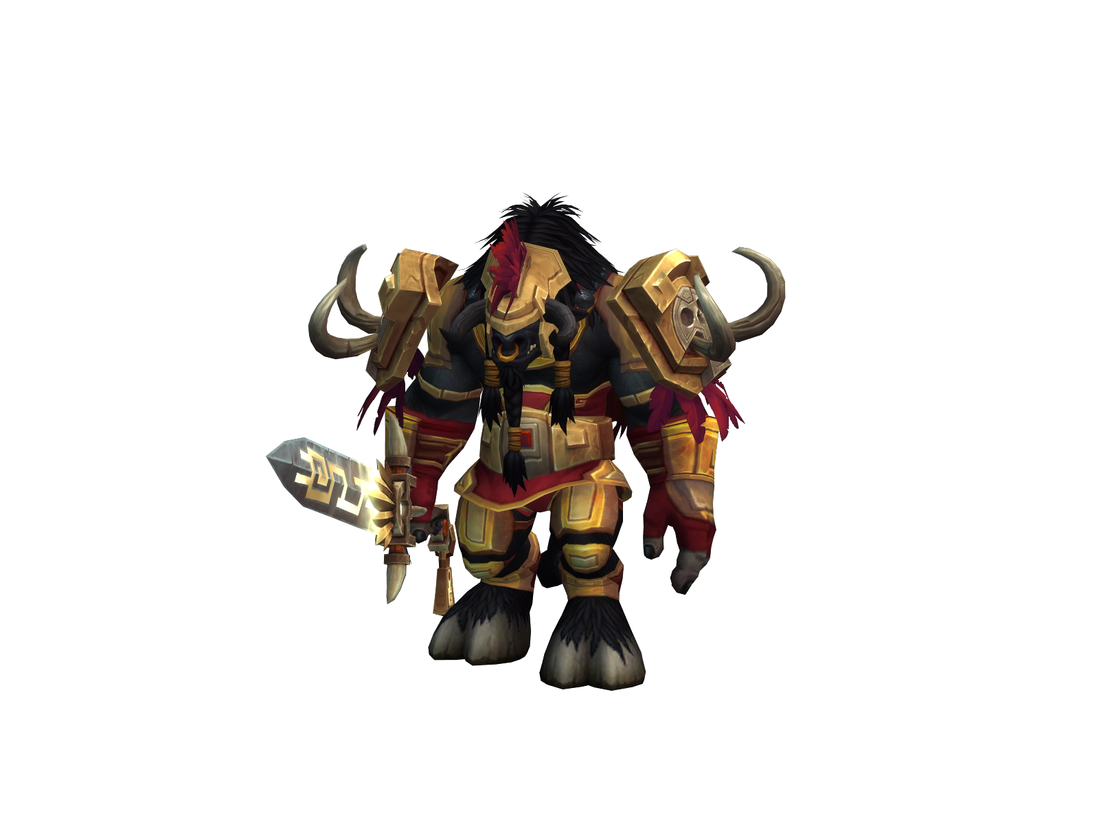 Poglavnik 3D character render
