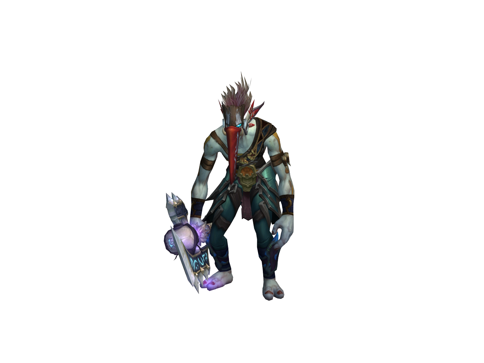 Babytuskxo 3D character render