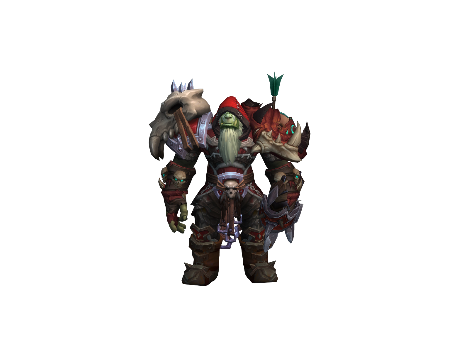 Wildhunt 3D character render
