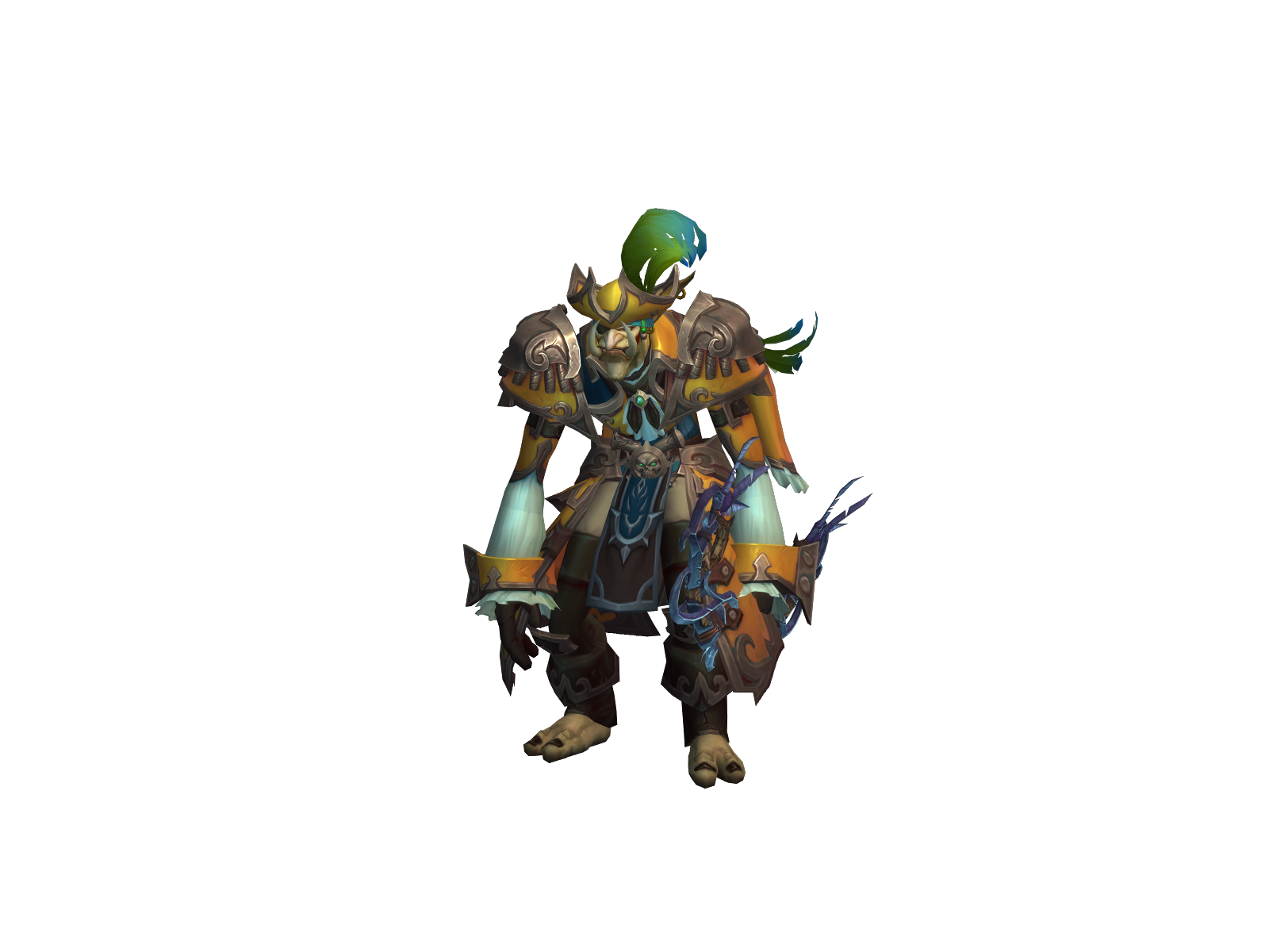 Grozloo 3D character render