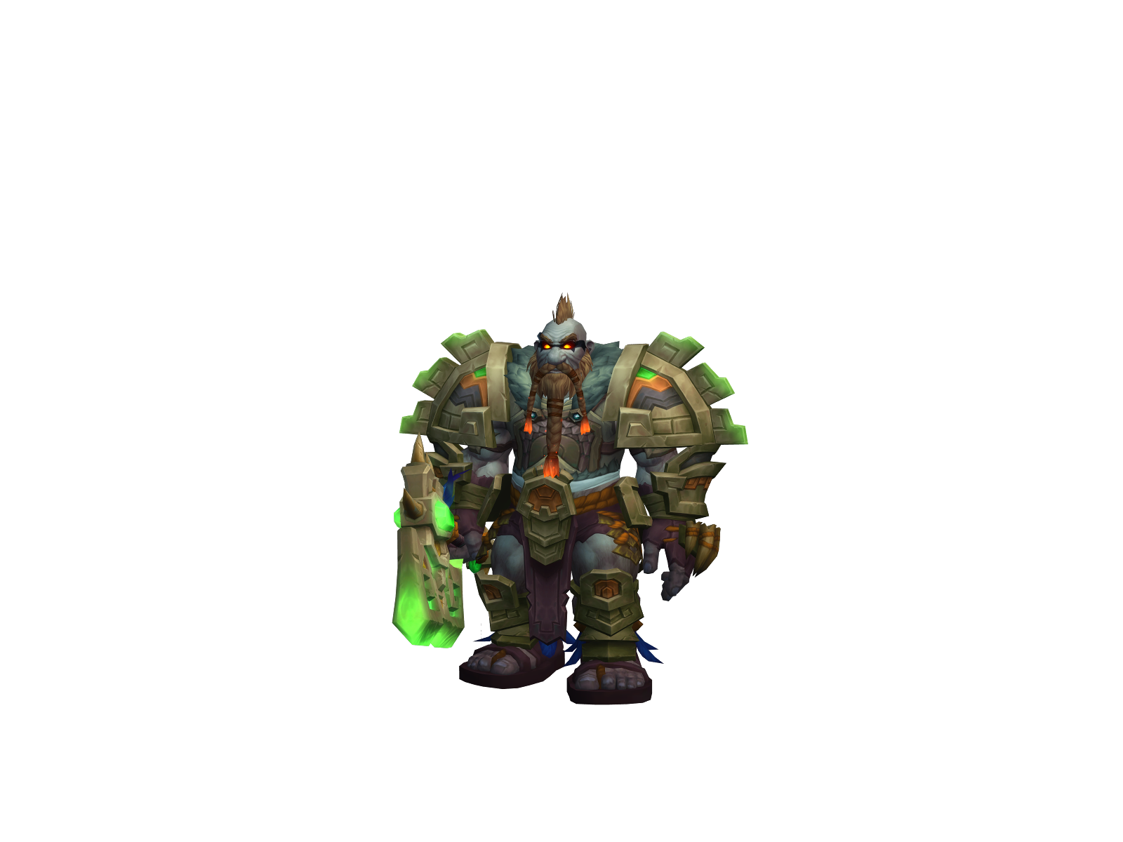 Guillotina 3D character render