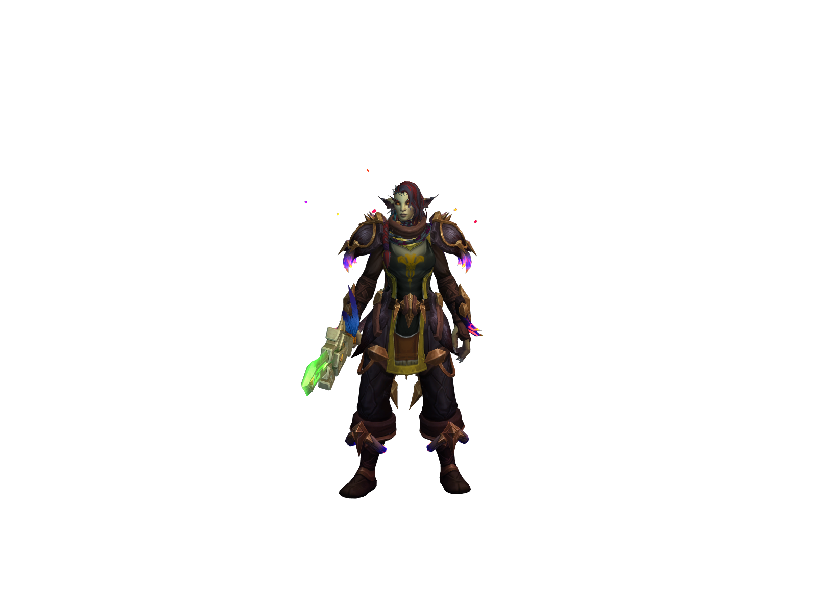 Yejhua 3D character render