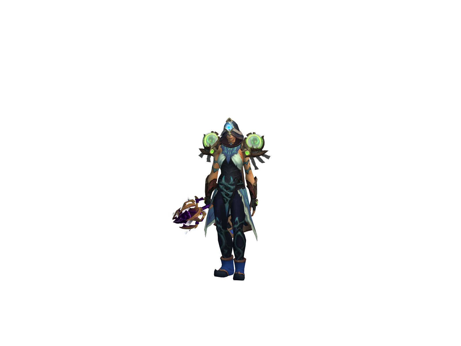 Jörð 3D character render