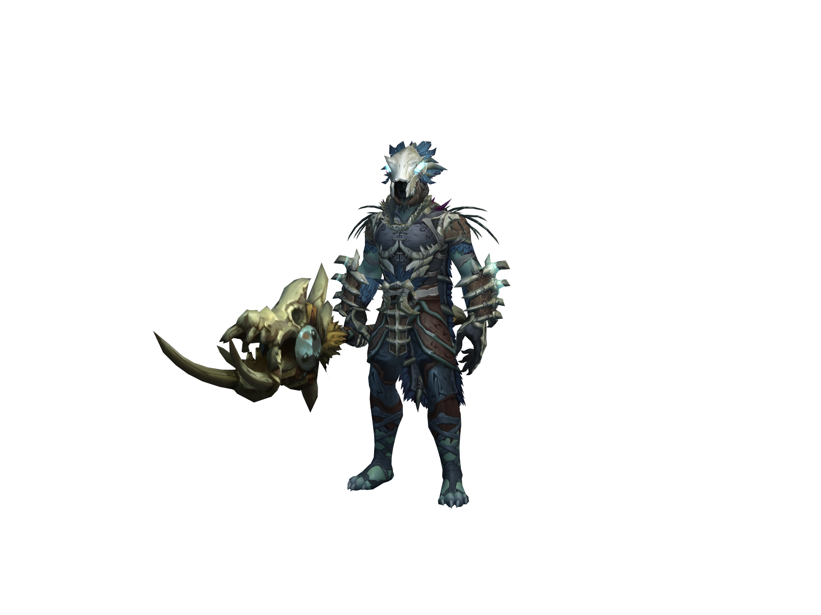 Savage 3D character render