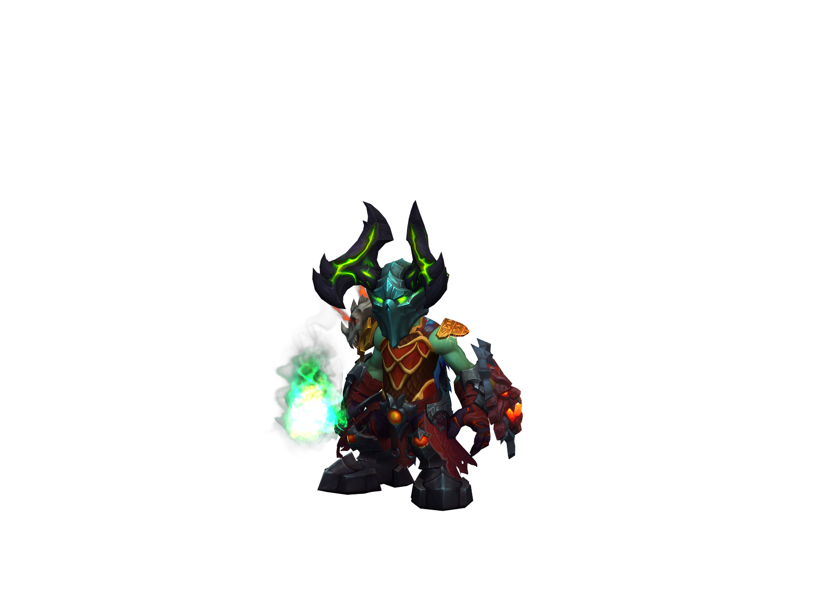 Uhhoh 3D character render