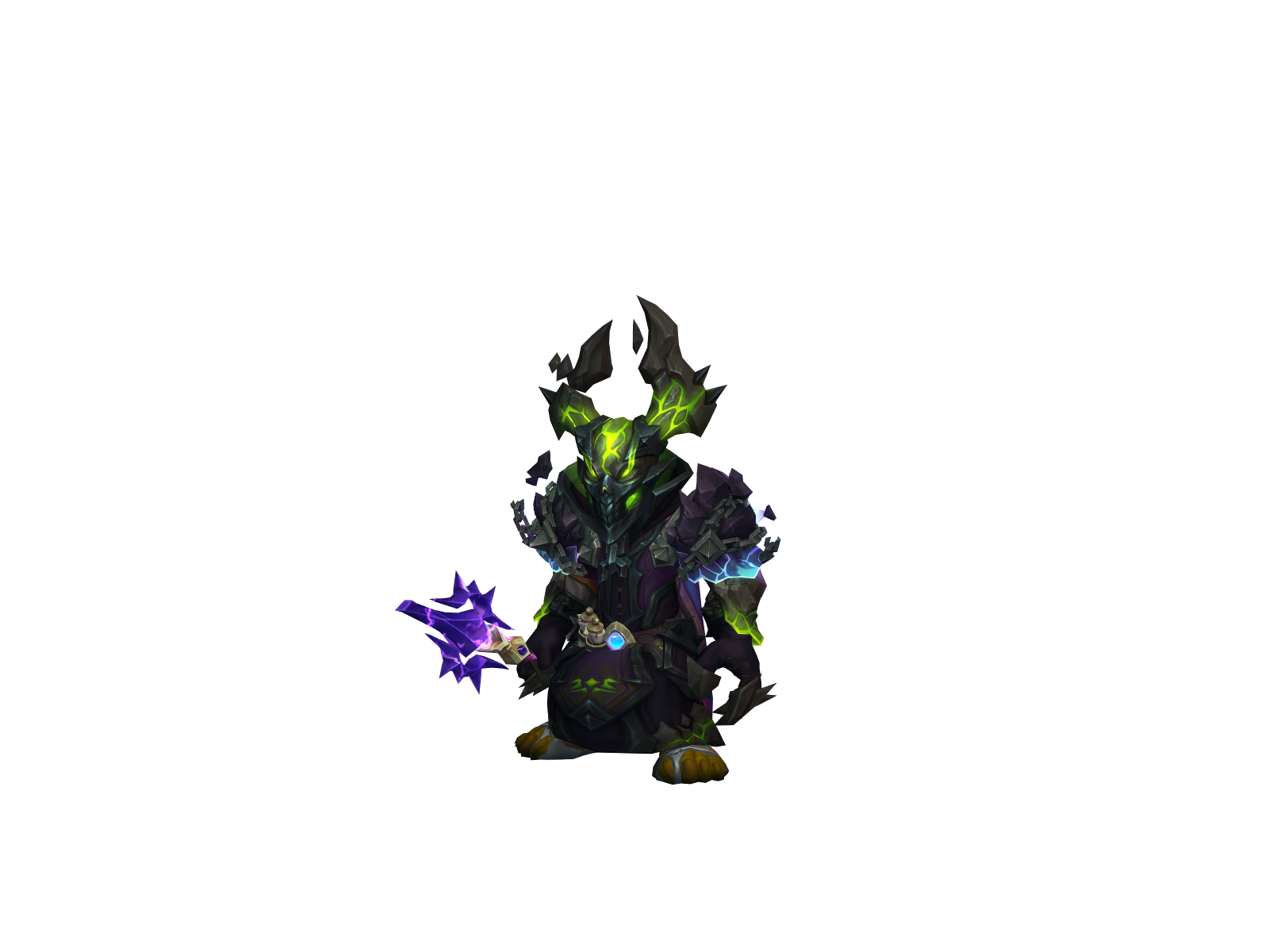 Crackjones 3D character render