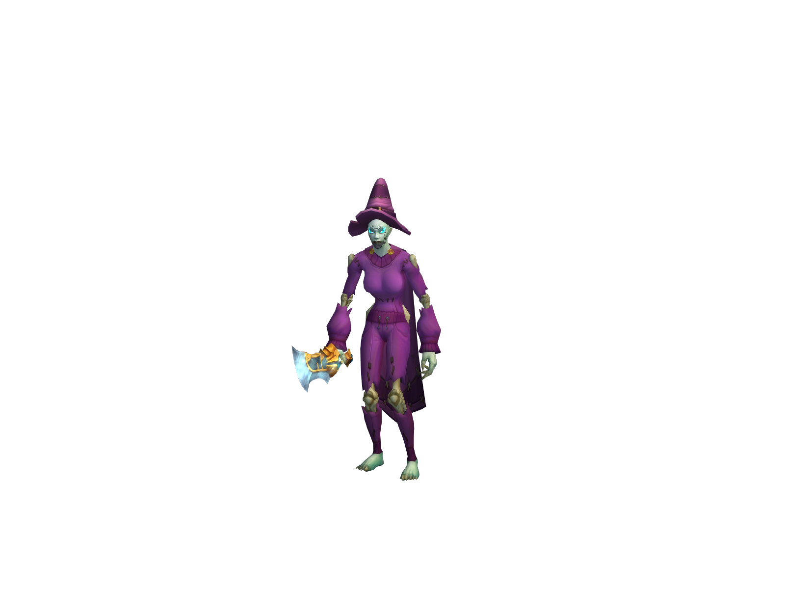 Maryjblight 3D character render