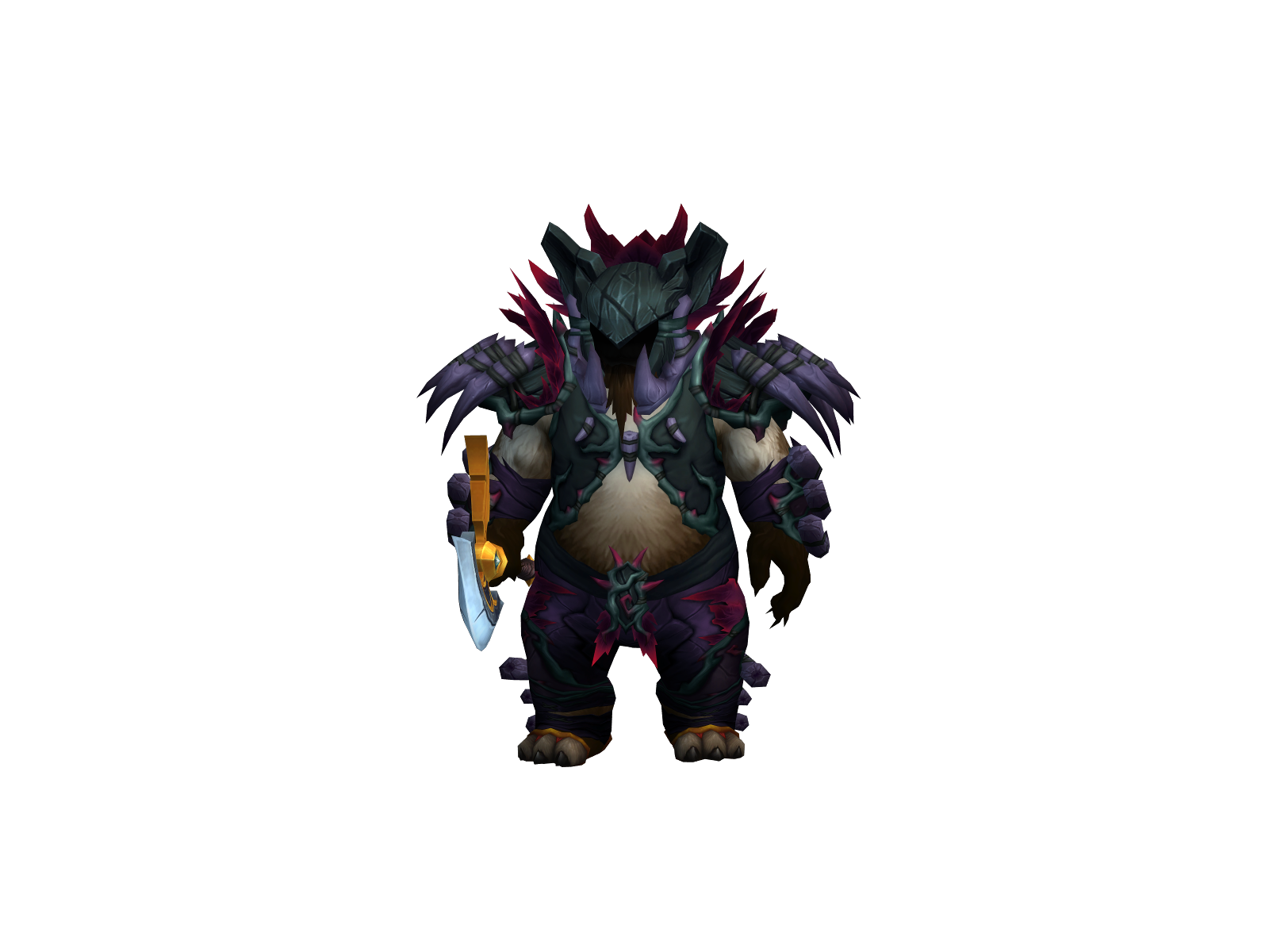 Drakex 3D character render