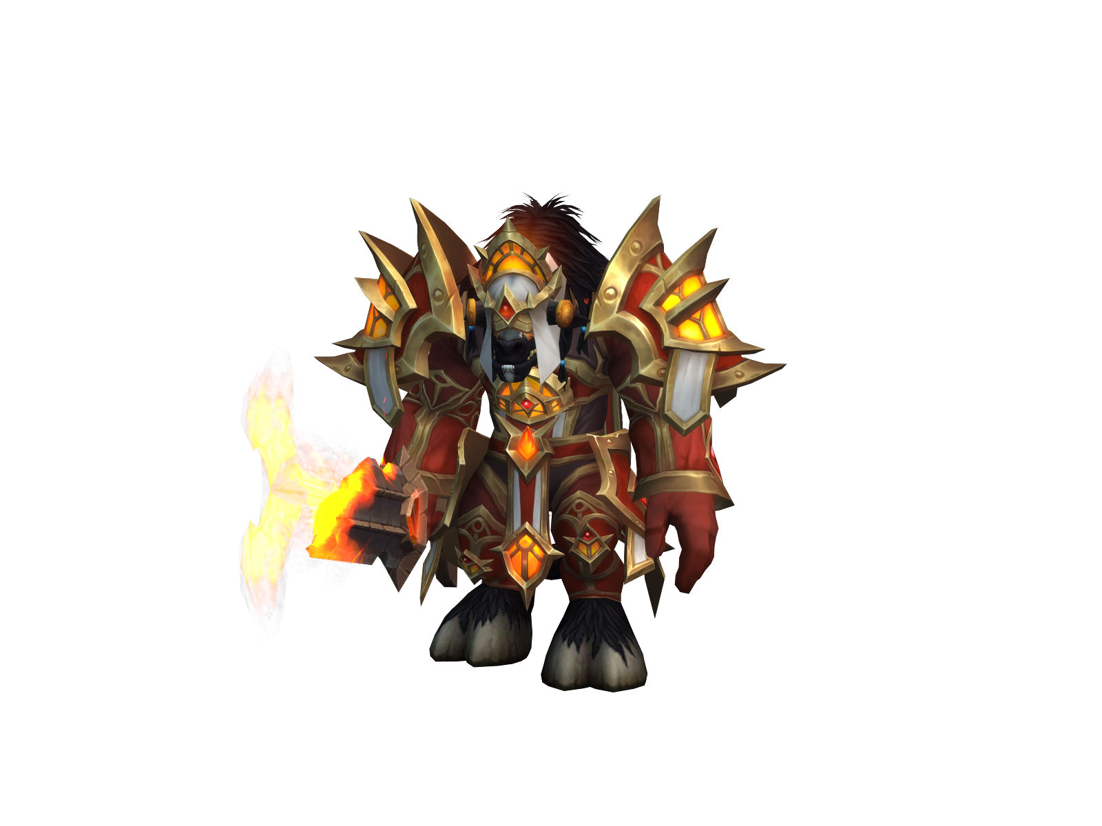 Cowgawd 3D character render