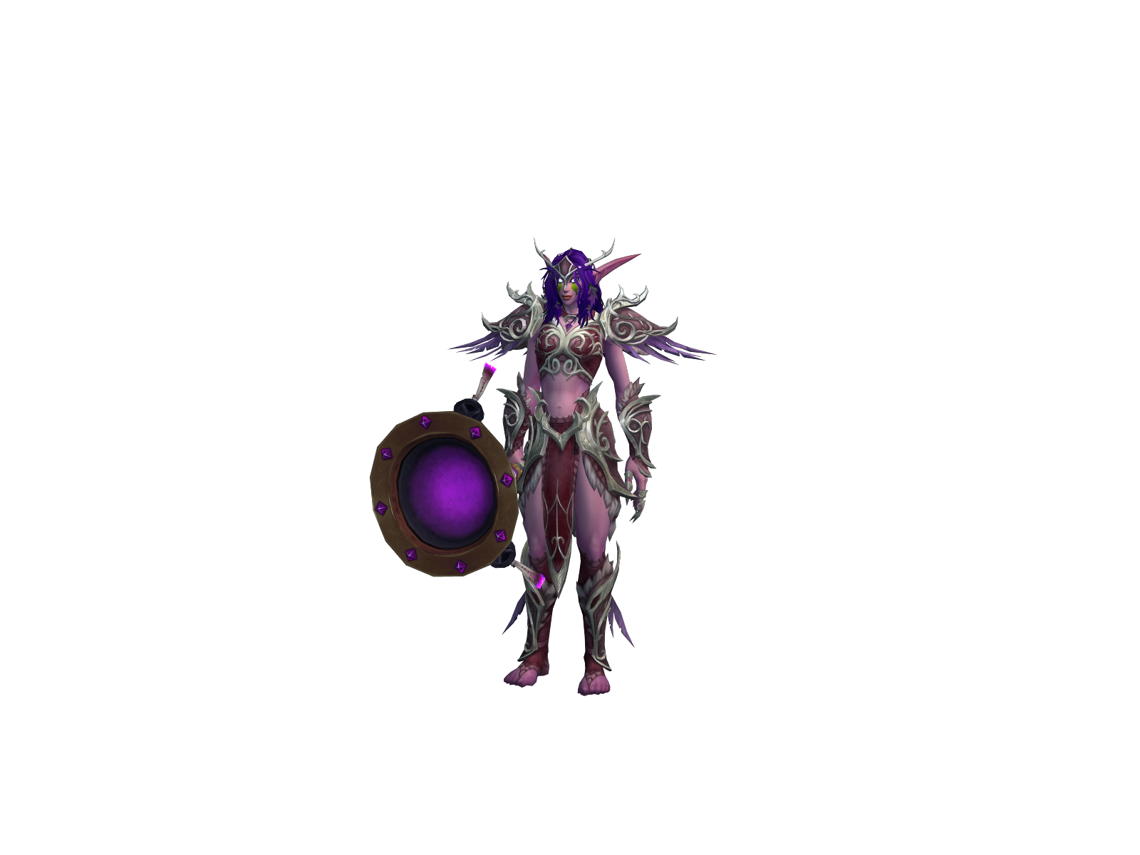 Gweinivar 3D character render