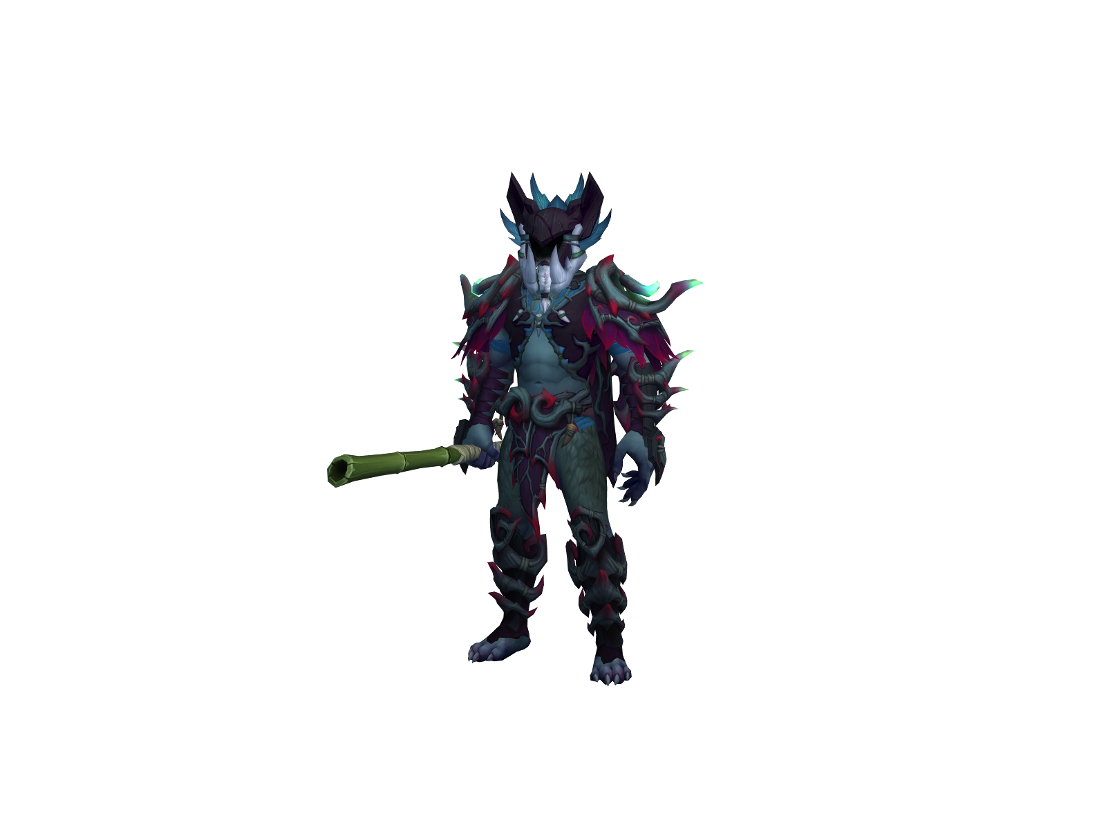Jabberwøcky 3D character render