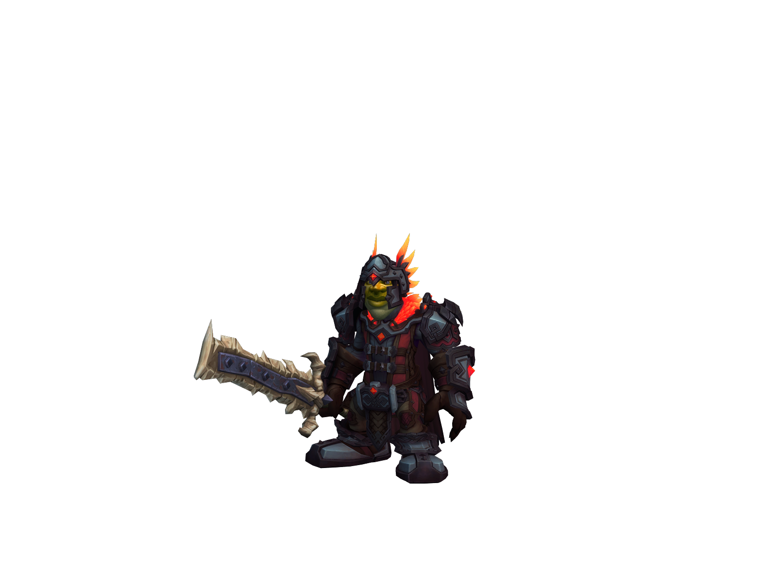 Phedg 3D character render