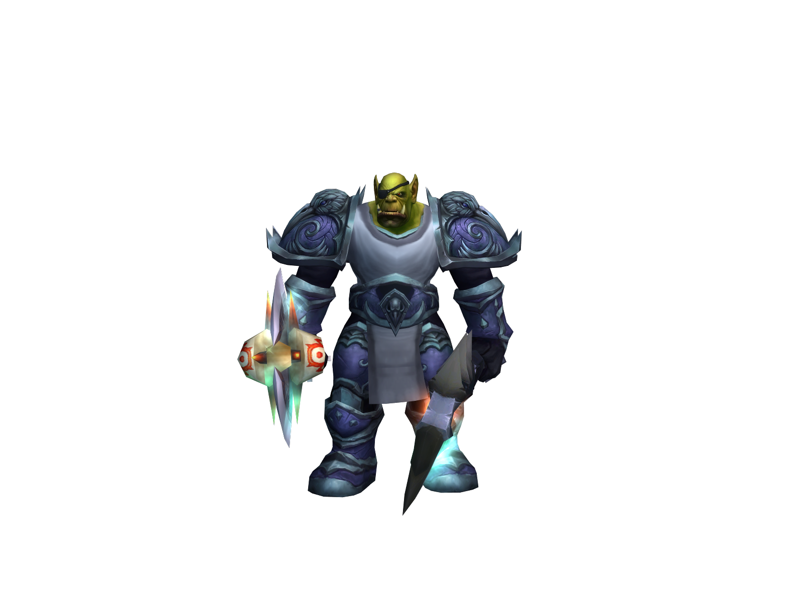 Razrman 3D character render