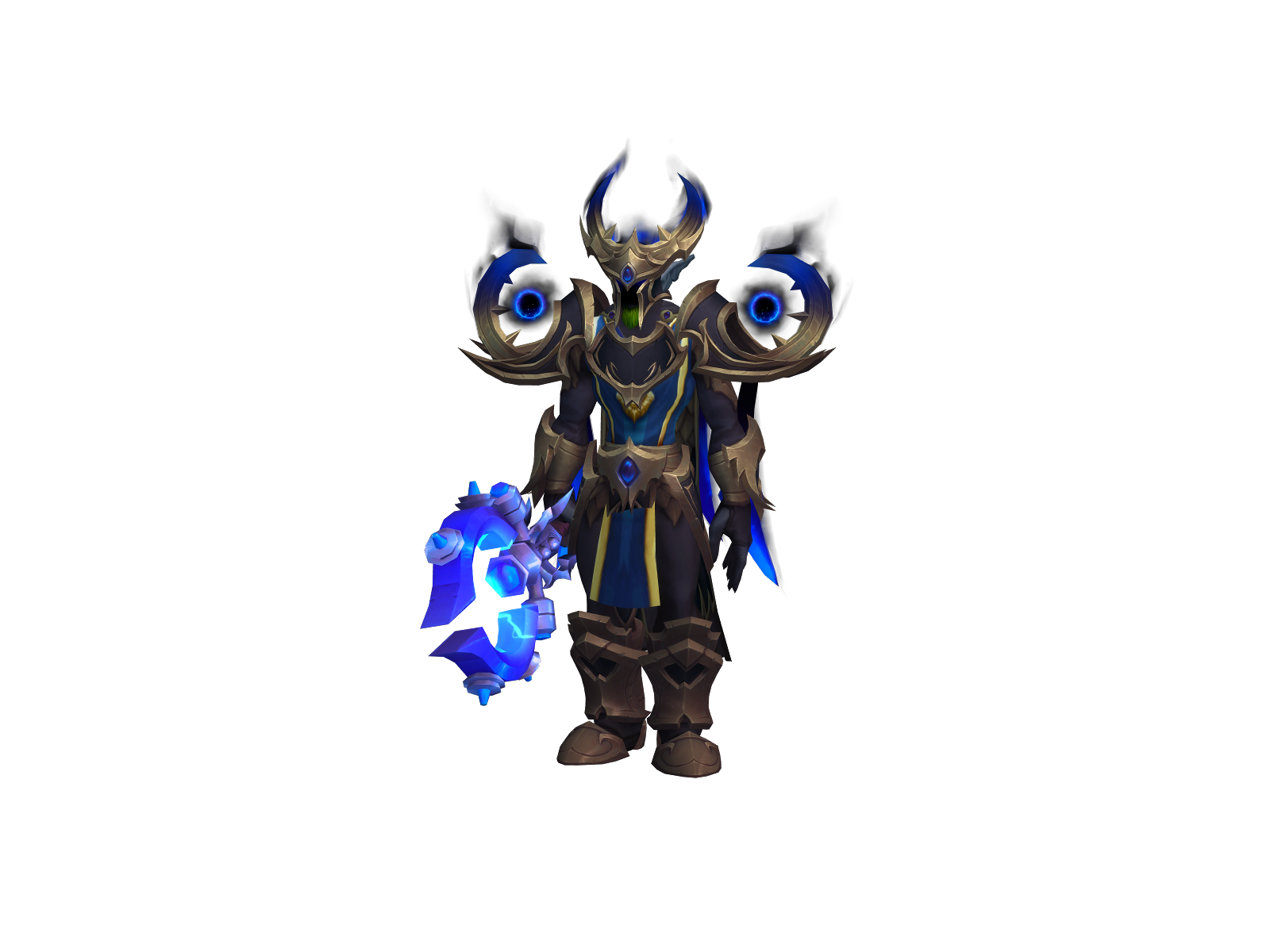 Huntermain 3D character render