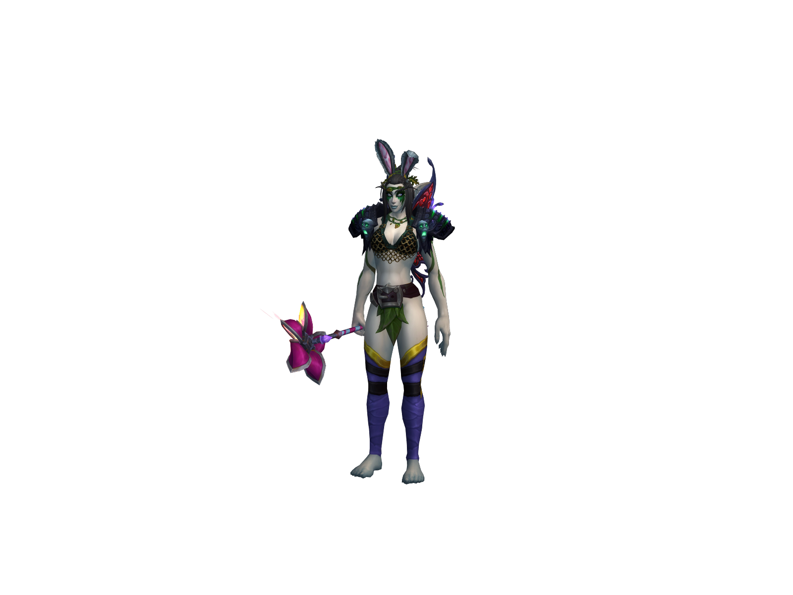Hyjaullysta 3D character render