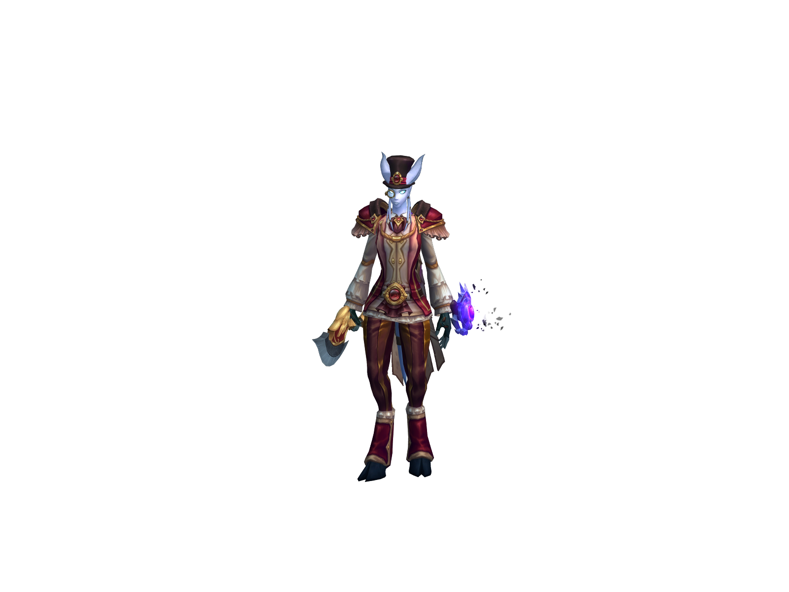 Shamaran 3D character render