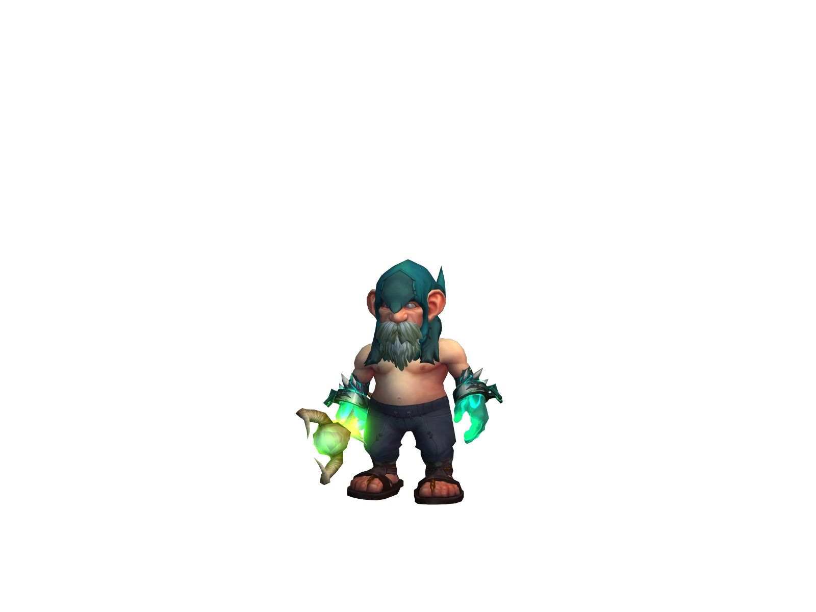 Stinkbait 3D character render