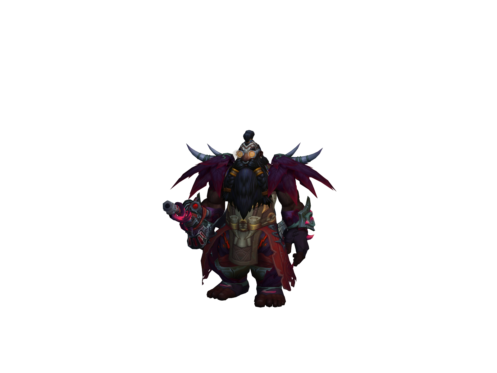 Chalada 3D character render