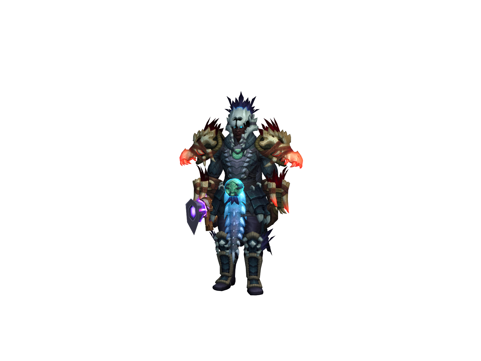 Fernj 3D character render