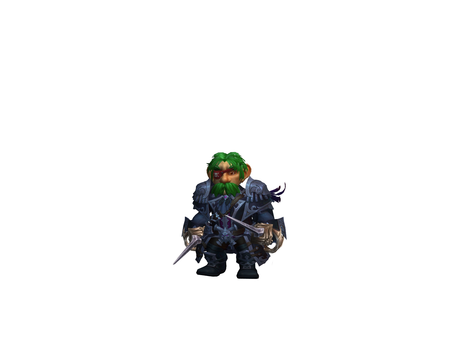 Trimmer 3D character render