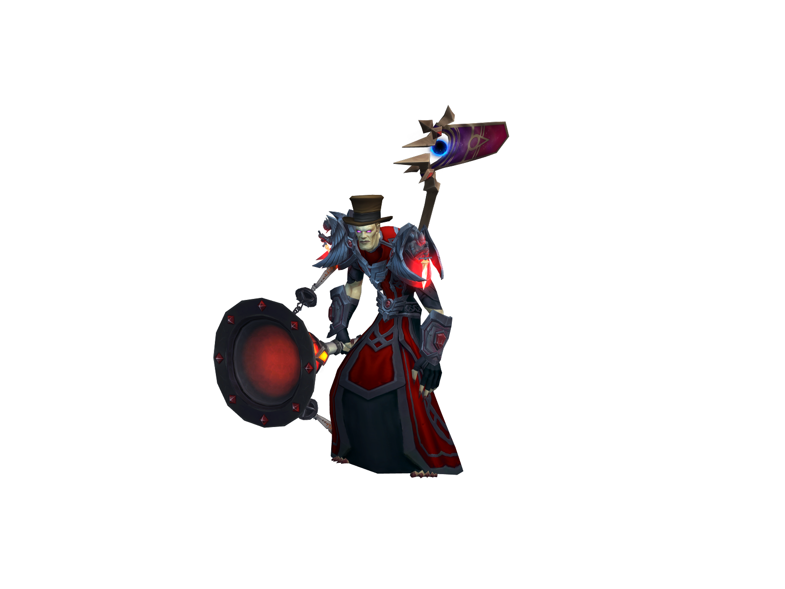 Fallenångel 3D character render