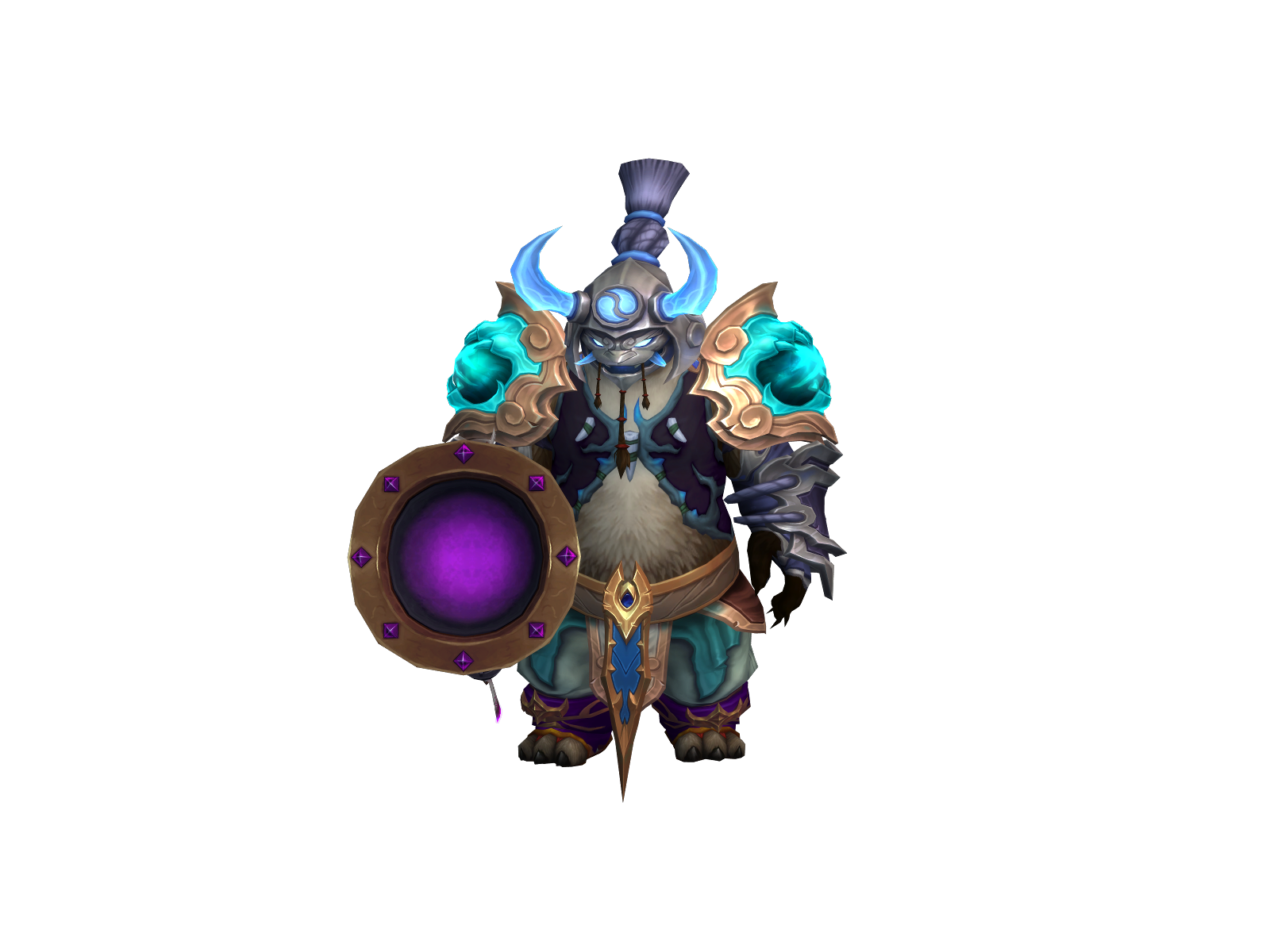 Pongwong 3D character render