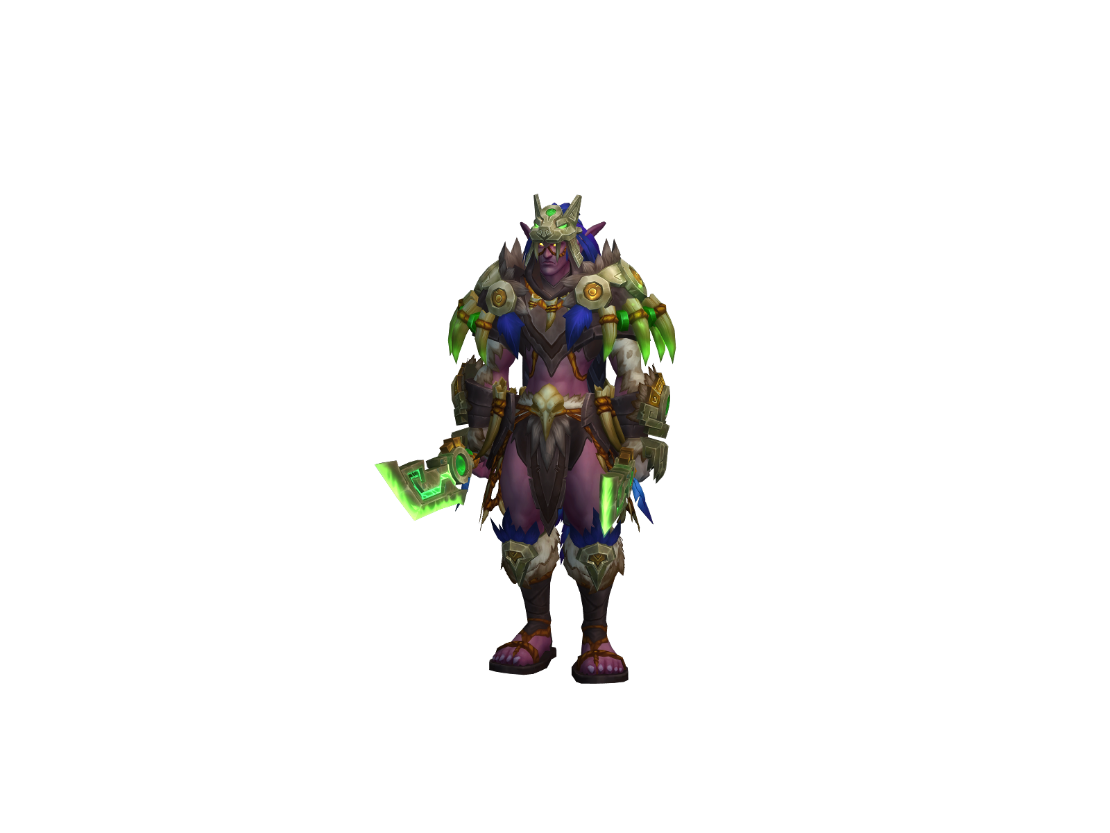 Nubriuz 3D character render