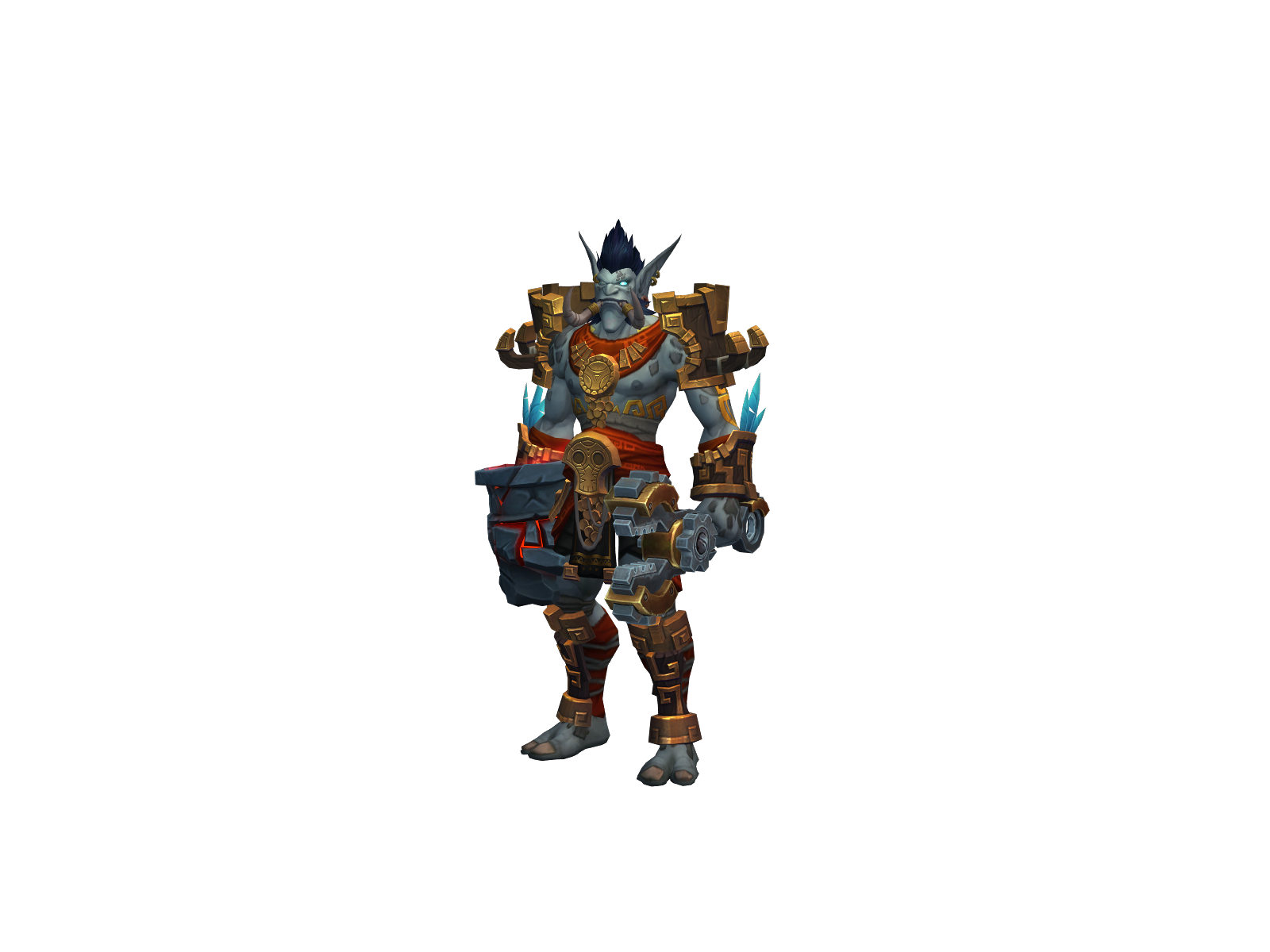 Omamonk 3D character render