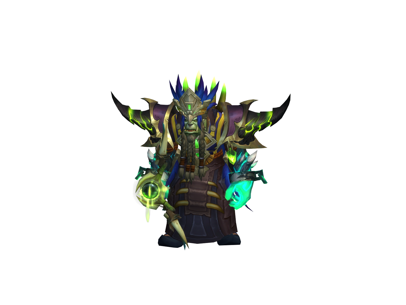 Felorc 3D character render