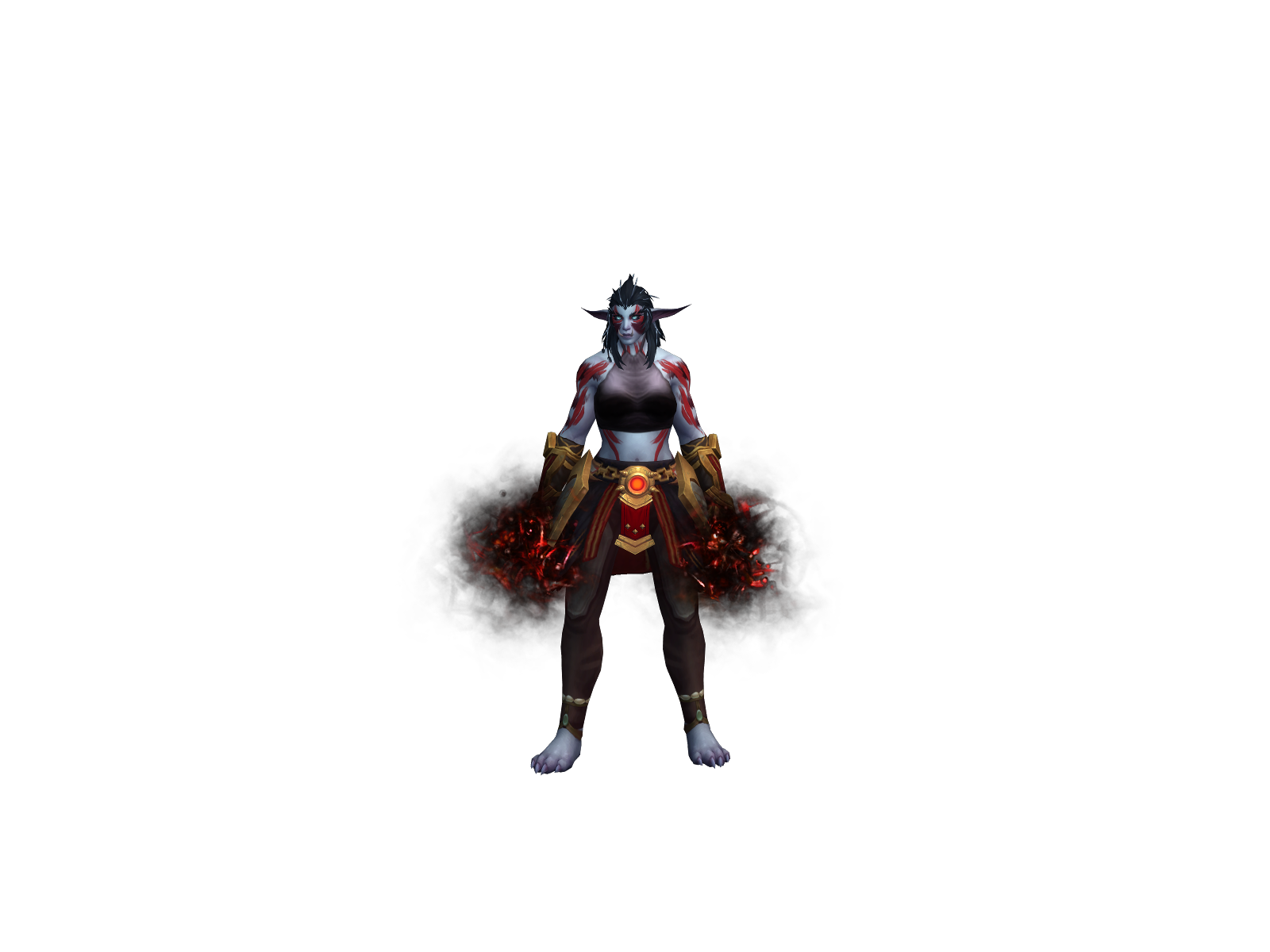 Alulla 3D character render
