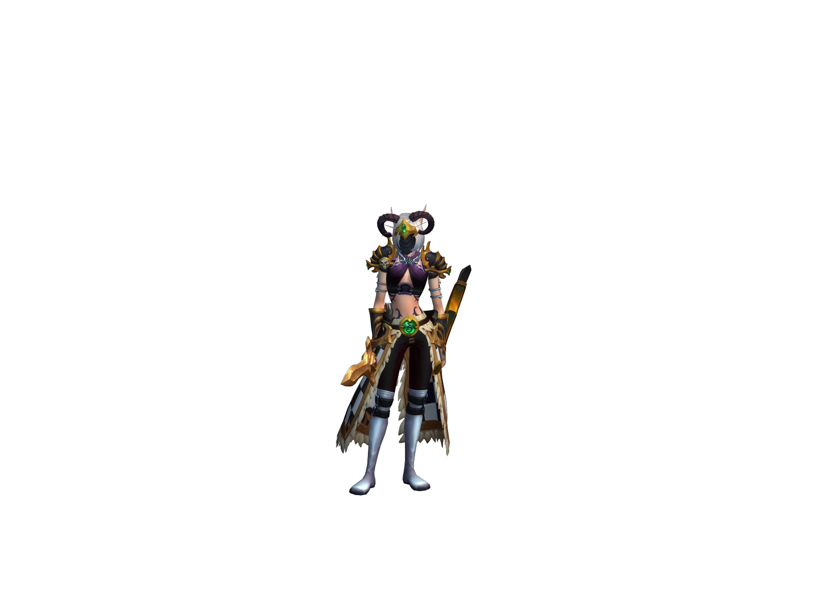 Liri 3D character render