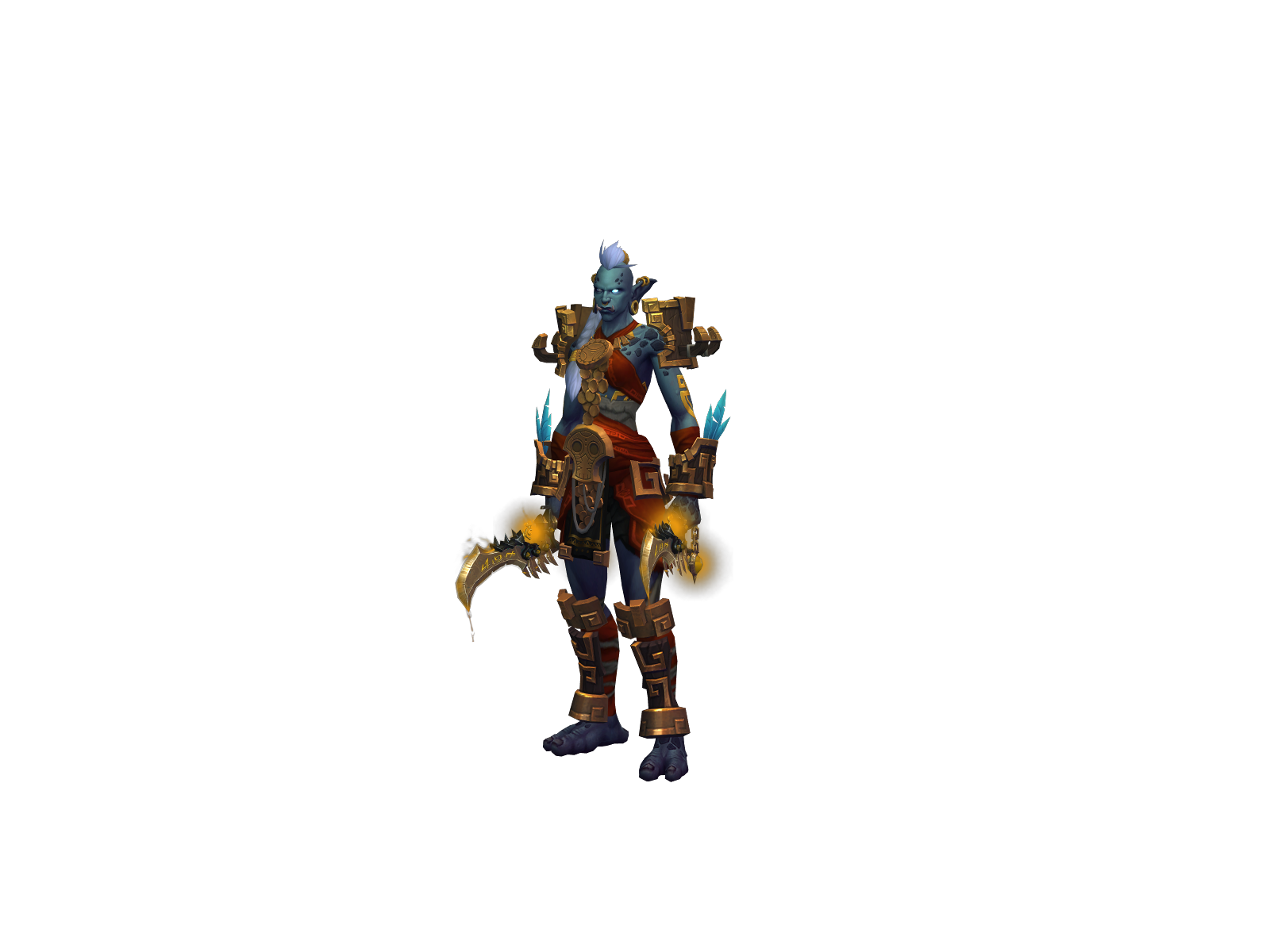 Piquete 3D character render